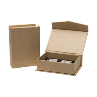 Paketleme endüstrisinde biyolojik olarak parçalanabilir koruyucu el sanatı kağıdı hediye kutusu