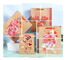 Şerit Saplı Noel Kraft Kağıt Torbalar Sevgililer Günü İçin Dekorasyon Kağıt Torbası
