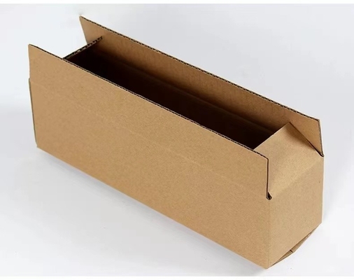 Cuboid Kraft Kağıt Oluklu Kutular Mobilya Nakliye Kutusu 9cmx9cmx27cm