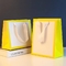 Katlanabilir Stand Up Şerit Kapatma Kraft Kağıt Torbalar Giysiler İçin Kağıt Torba Ambalajı