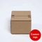 5x5x5 6x6x6 Oluklu Kağıt Kutu E-ticaret Posta Kutuları Yırtma Şeritli