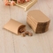 Özel Kahverengi Kraft Yastık Kutuları Yapmak Renkli Fildişi Kağıt Şeker Kutusu küçük hediye çantası