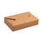 250gsm Gıda Çay Paketleme Kraft Kağıt Kutu Mat Laminasyon gıda sınıfı kahverengi kağıt torba